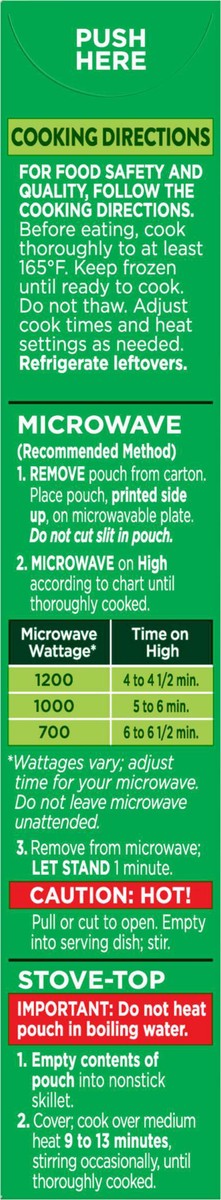 slide 10 of 13, Green Giant Simply Steam Lightly Sauced Cheesy Riced Cauliflower 7 oz, 7 oz