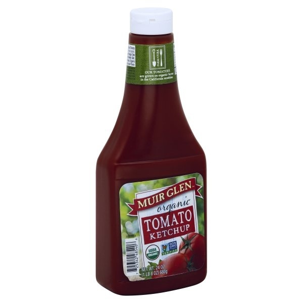 slide 1 of 1, Muir Glen Tomato Ketchup 24 oz, 24 oz