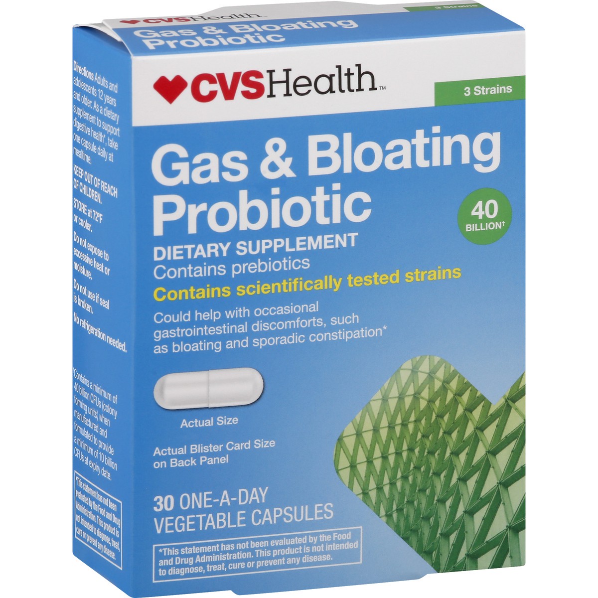 slide 4 of 13, CVS Health Gas/ Bloating Probiotic, 1 ct