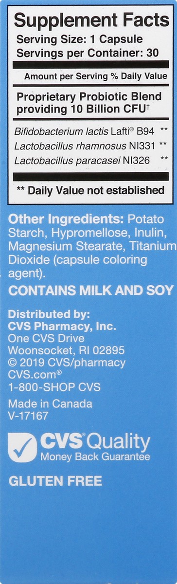 slide 13 of 13, CVS Health Gas/ Bloating Probiotic, 1 ct