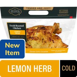 Private Selection® Lemon Herb Whole Rotisserie Chicken Cold, 32 oz