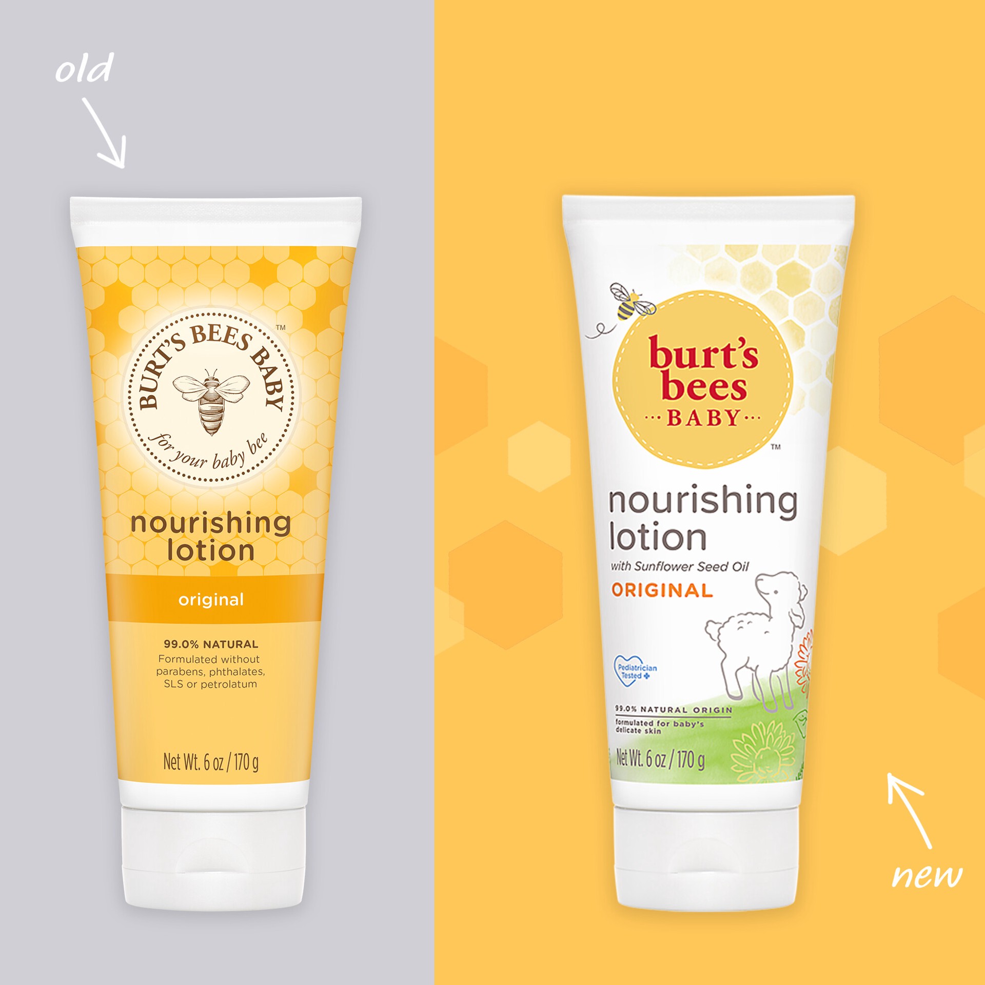 slide 2 of 5, Burt's Bees Nourishing Original Lotion, 6 fl oz