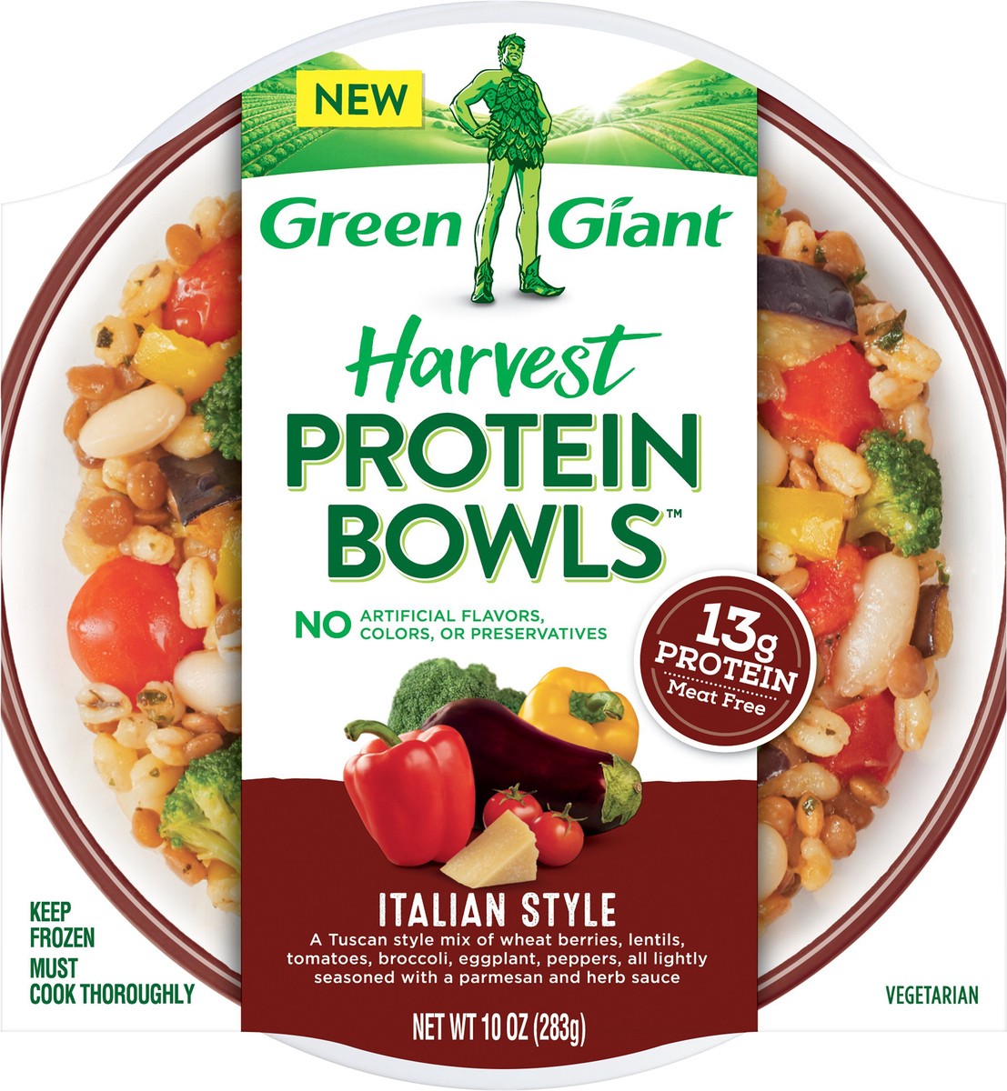 slide 5 of 7, Green Giant Italian Style Protein Bowls 10 oz, 10 oz