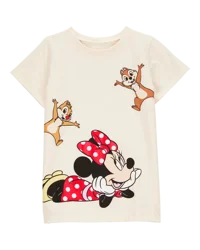 Carter&#x27;s Carters Kid Minnie Mouse Tee Ivory 10