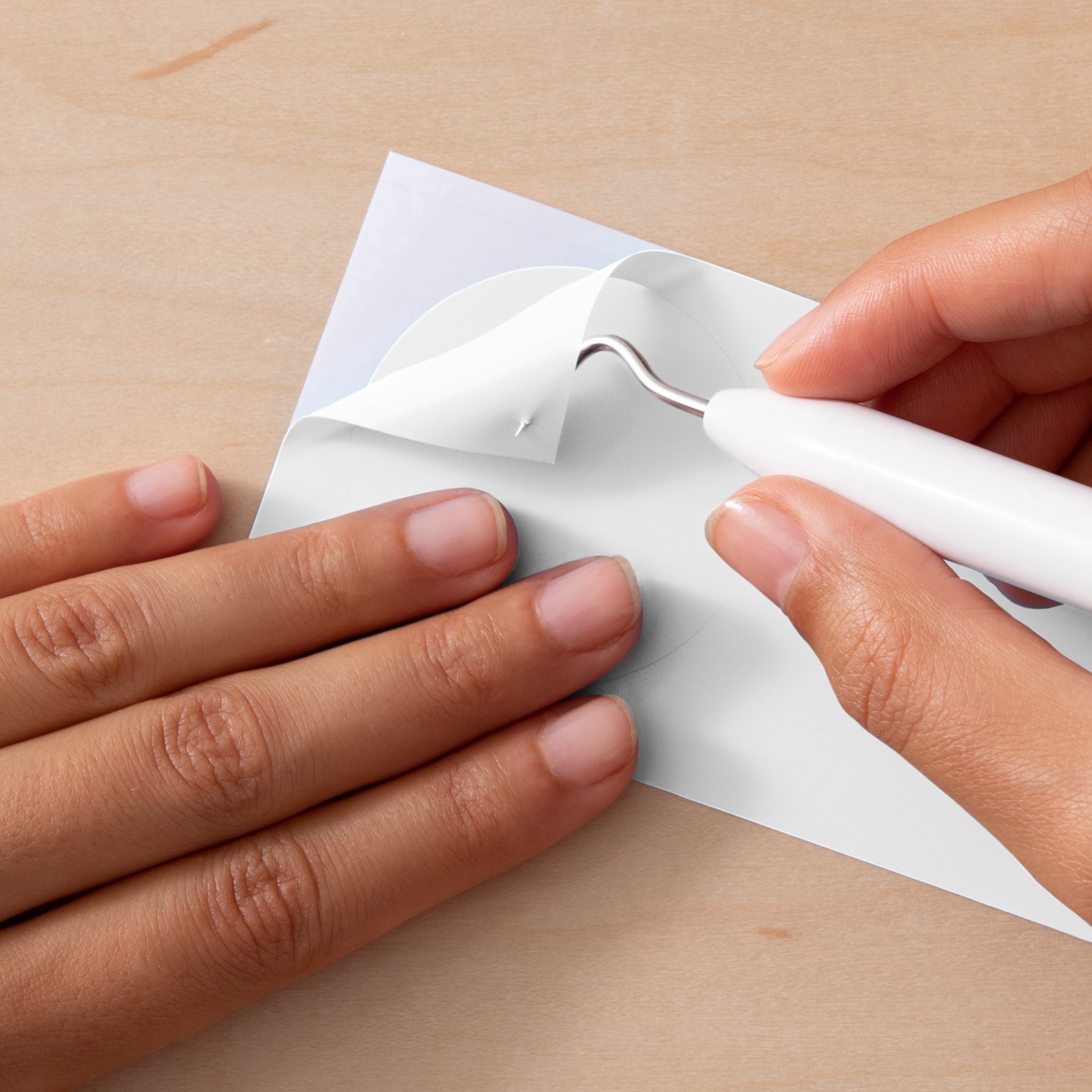 slide 5 of 7, Cricut 4' Premium Vinyl Removable Matte - White, 4 ft