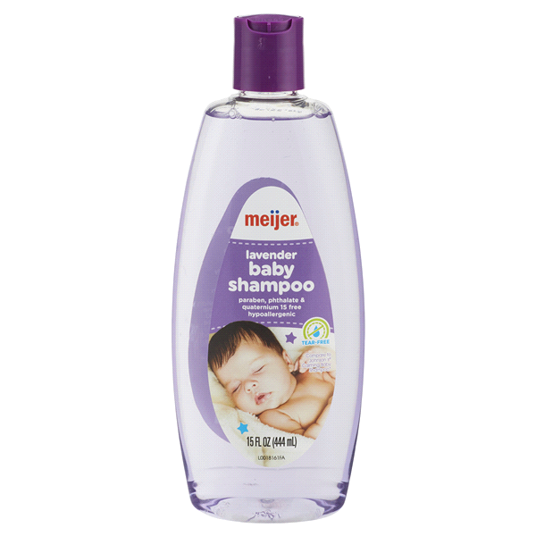 slide 1 of 1, Meijer Lavender Baby Shampoo, 15 fl oz