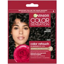 L'Oréal Garnier Color Sensation Permanent Hair Color, Dark Brown