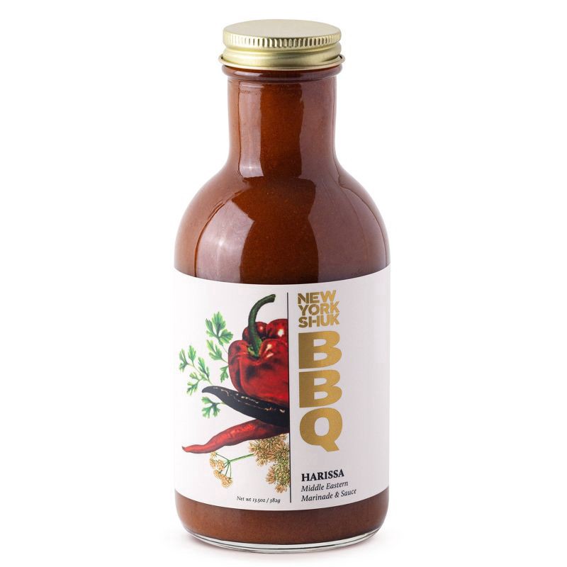 slide 1 of 6, New York Shuk Harissa BBQ Sauce & Marinade - 14oz, 14 oz