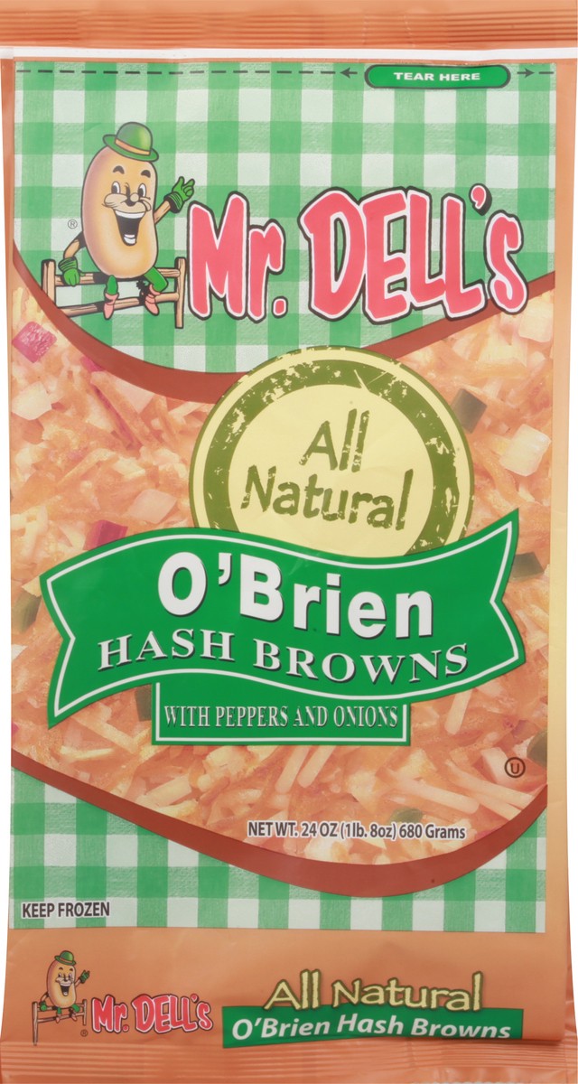 slide 5 of 9, Mr. Dell's O'Brien Hash Browns 24 oz, 24 oz