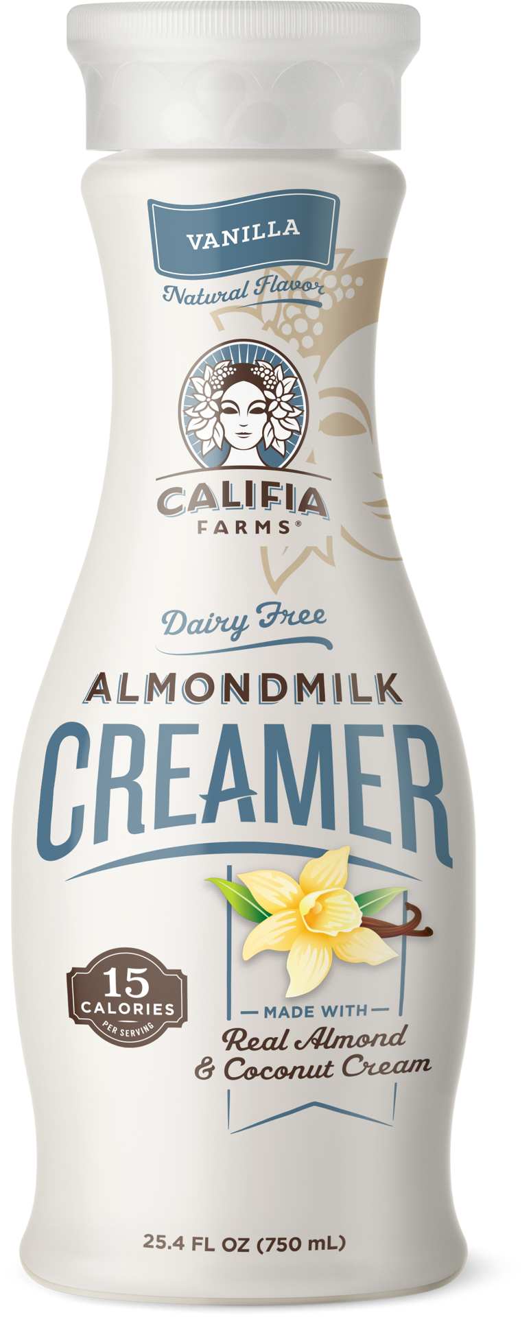 slide 5 of 10, Califia Farms Farms Vanilla Almondmilk Creamer, 25.4 oz