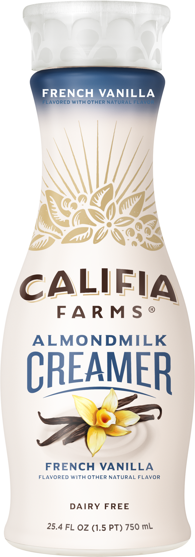 slide 1 of 10, Califia Farms Farms Vanilla Almondmilk Creamer, 25.4 oz