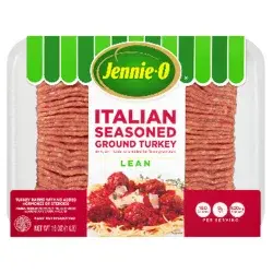 Jennie-O Italian Seasoned Ground Lean Turkey