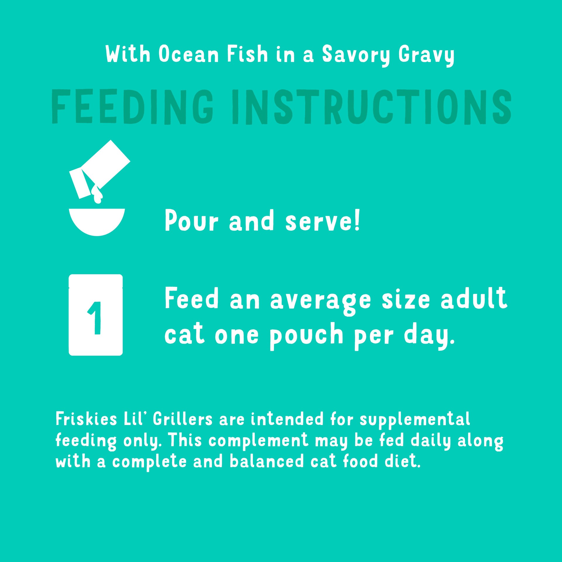 slide 2 of 8, Purina Friskies Lil' Grillers Seared Cuts with Ocean Fish In Gravy Wet Cat Food, 1.55 oz