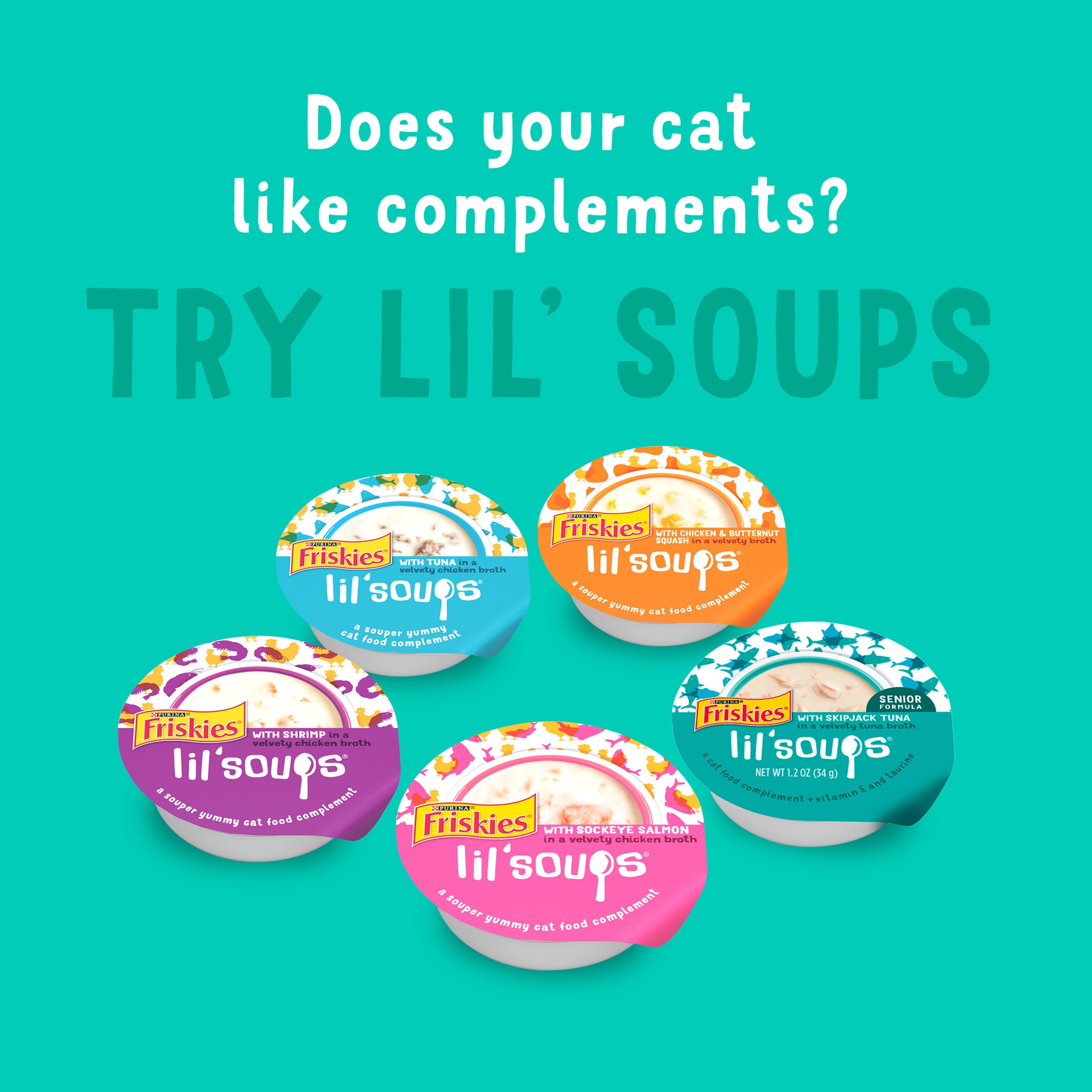 slide 8 of 8, Purina Friskies Lil' Grillers Seared Cuts with Ocean Fish In Gravy Wet Cat Food, 1.55 oz