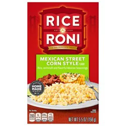 Rice-A-Roni Rice Vermicelli Mexican Street Corn Style Flavor 5.5 Oz