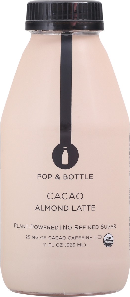 slide 1 of 7, Pop & Bottle Almond Latte Cacao 11 Oz, 11 fl oz