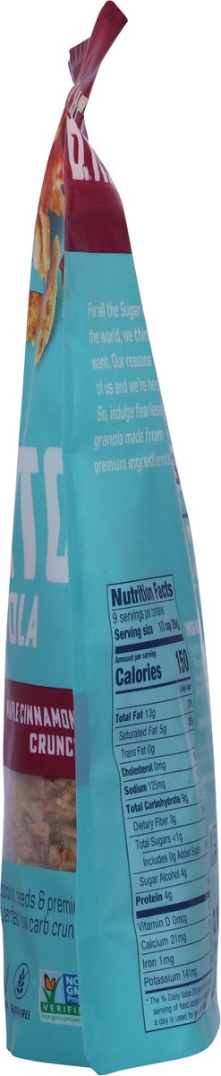 slide 6 of 14, B. Fine Foods Keto Maple Cinnamon Crunch Granola 9.5 oz, 9.5 oz