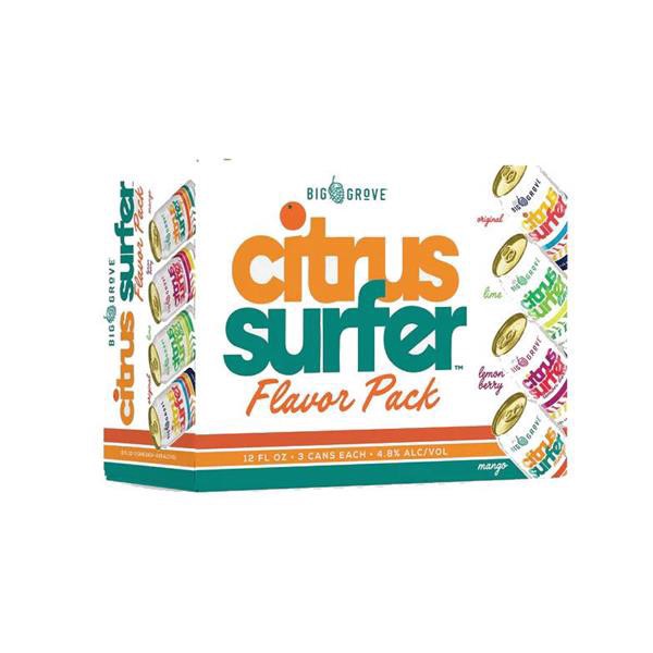slide 1 of 1, Big Grove Brewery Big Grove Citrus Surfer Flavor Pack, 12 Pack, 12 fl oz