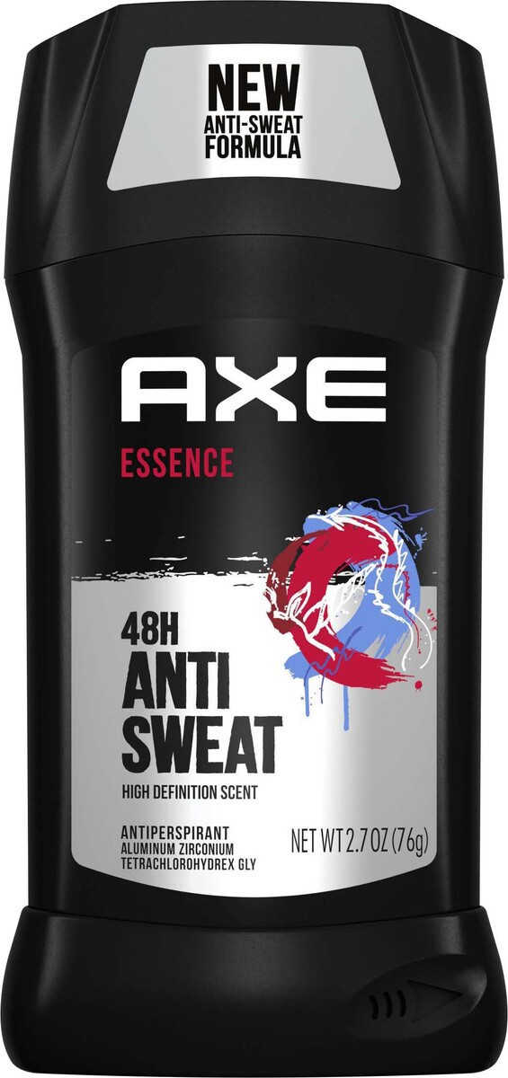 slide 3 of 3, AXE Dual Action Antiperspirant Stick Essence, 2.7 oz