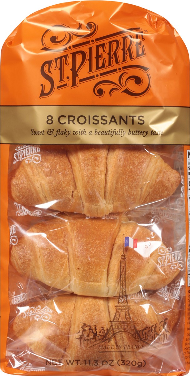 slide 5 of 9, St Pierre Large Butter Croissants, 11.3 oz