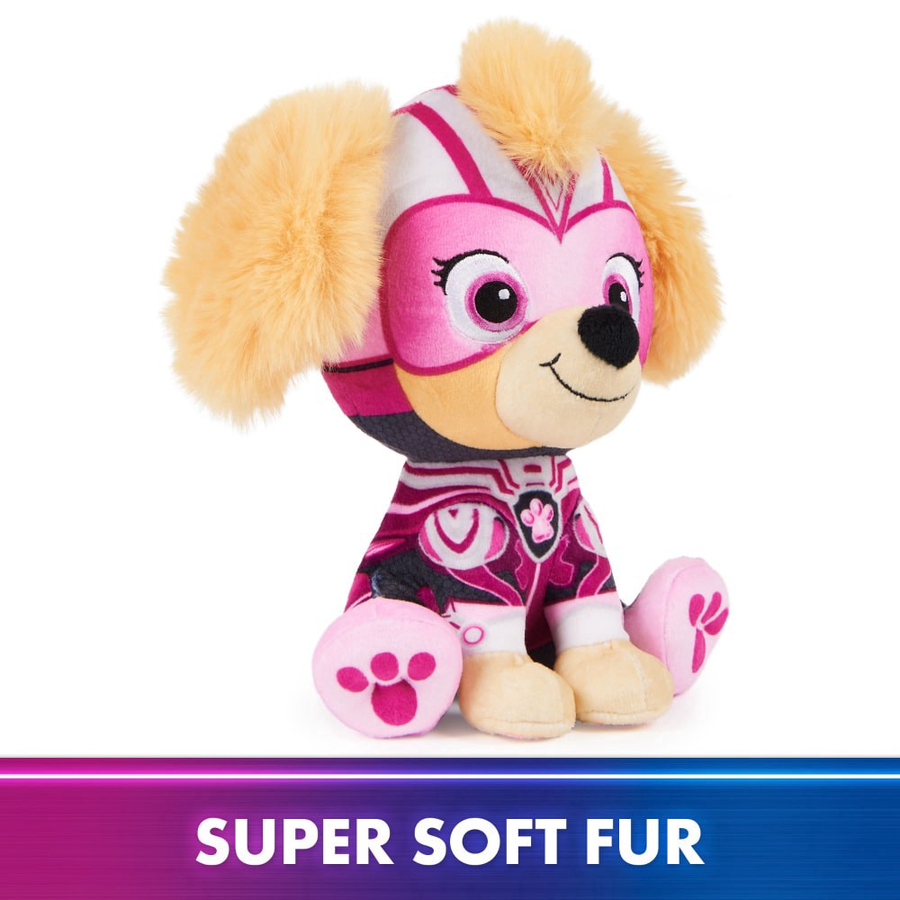 slide 2 of 5, PAW Patrol: The Mighty Movie Mighty Pups Skye Plush Toy, 1 ct