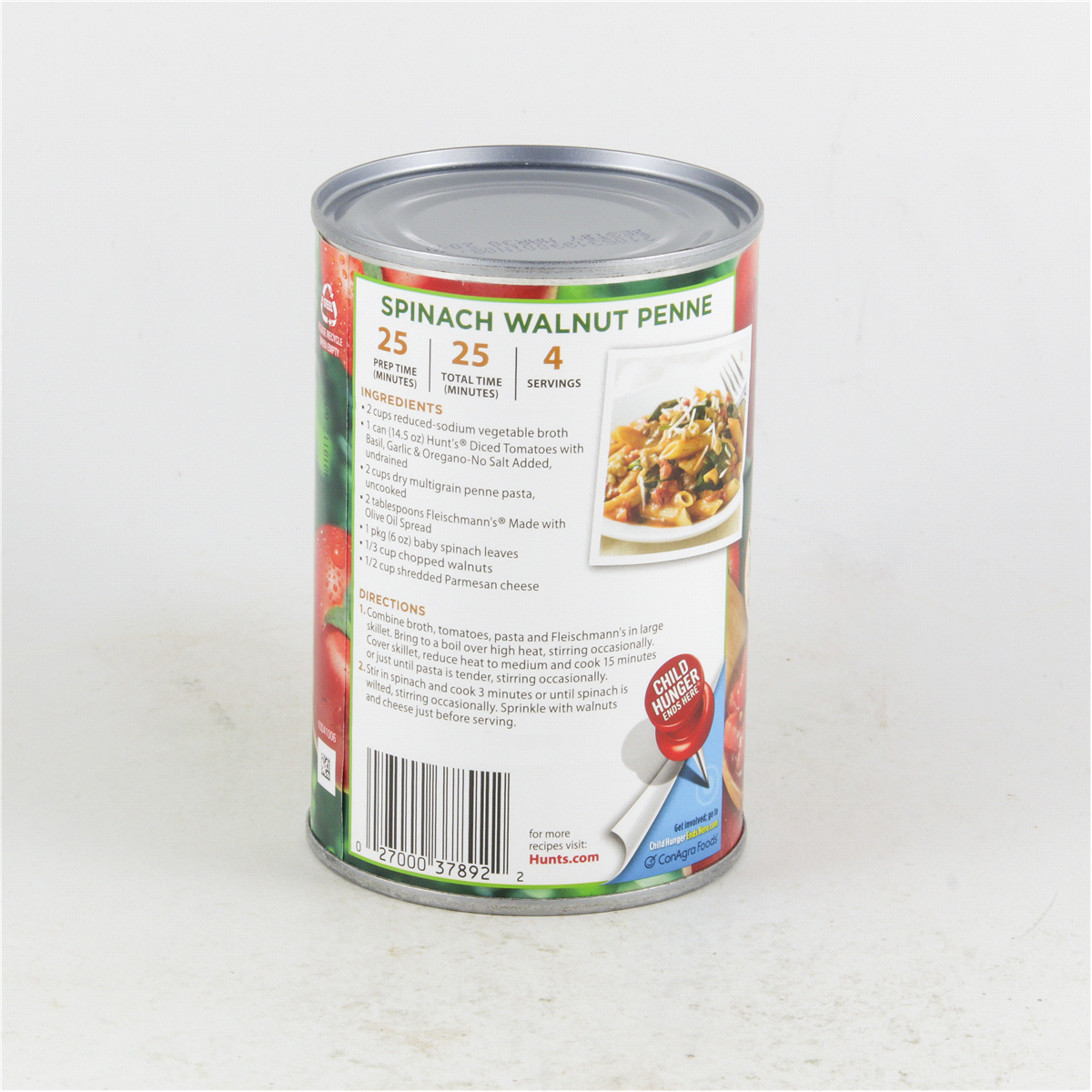 Hunt's Tomatoes Diced Basil Garlic Oregano 14.5 oz Shipt