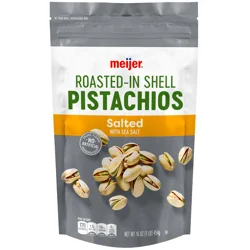 Meijer Salted Pistachios In Shell