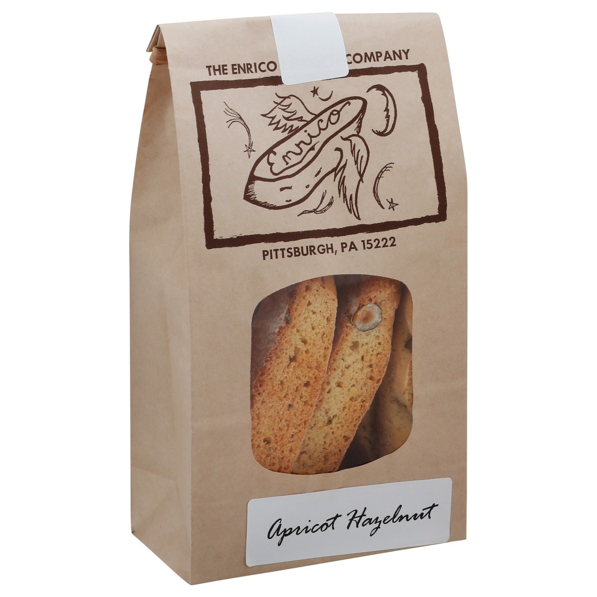 slide 2 of 9, The Enrico Biscotti Company Apricot Hazelnut Biscotti 8 oz, 8 oz