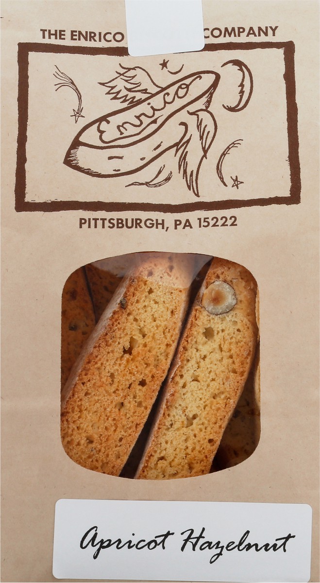 slide 6 of 9, The Enrico Biscotti Company Apricot Hazelnut Biscotti 8 oz, 8 oz