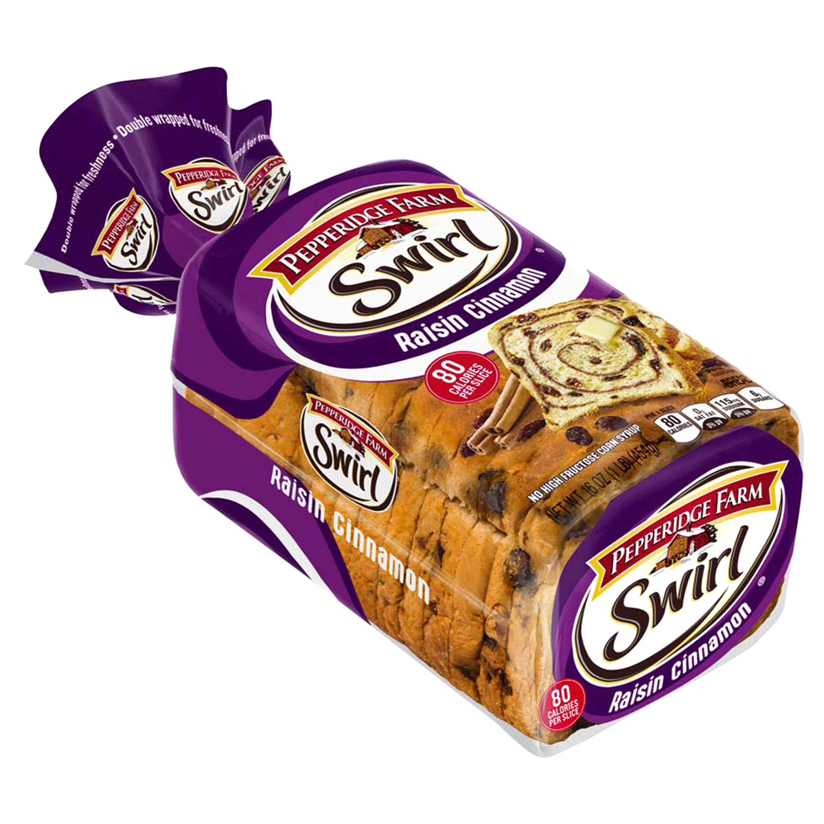 slide 2 of 7, Pepperidge Farm Raisin Cinnamon Swirl Bread, 16 oz