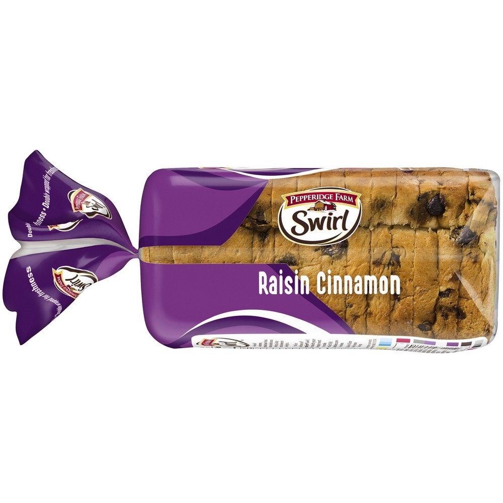 slide 4 of 7, Pepperidge Farm Raisin Cinnamon Swirl Bread, 16 oz
