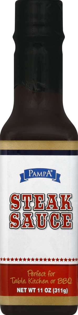 slide 1 of 1, Pampa Steak Sauce, 11 fl oz