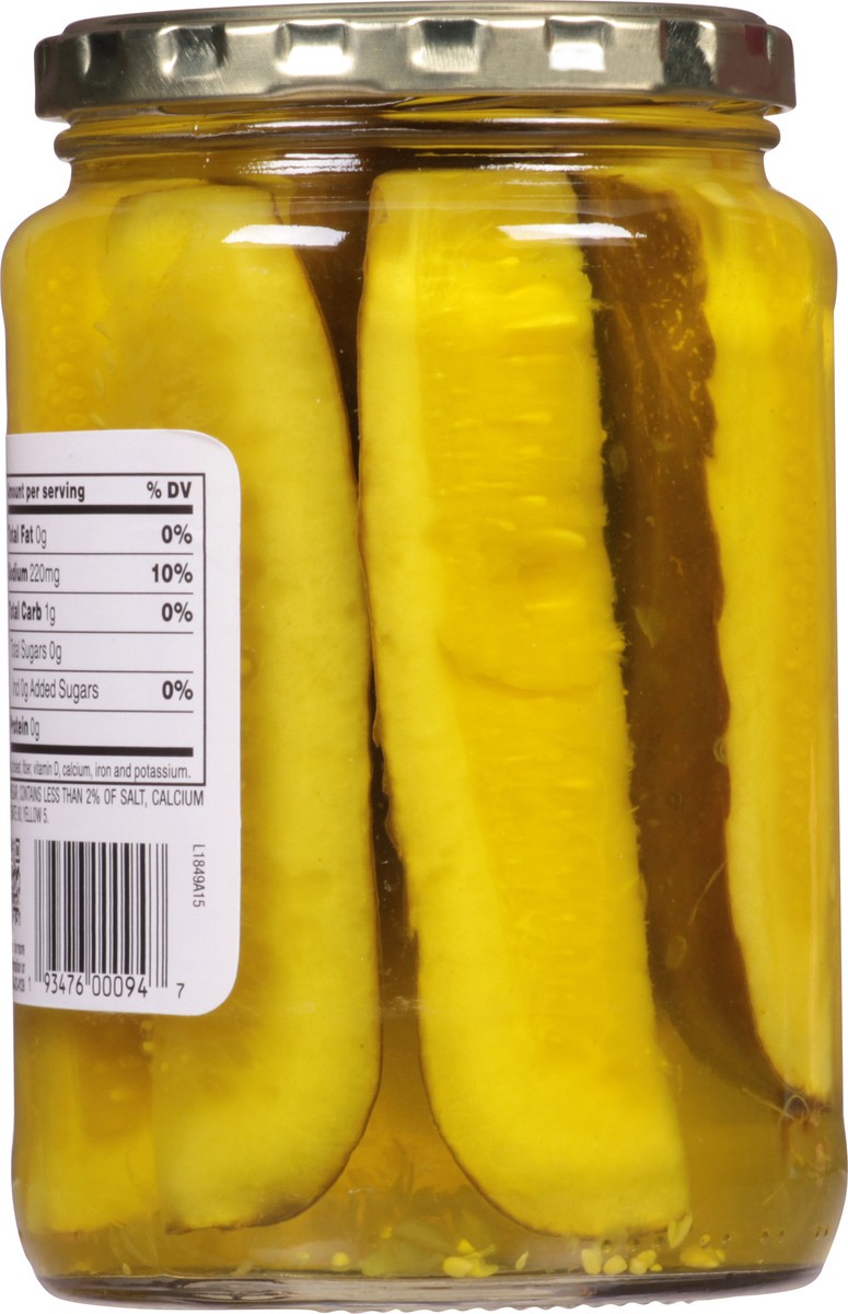 slide 11 of 18, That's Smart! Fresh Pack Kosher Dill Spears Pickles 24 fl oz, 24 fl oz