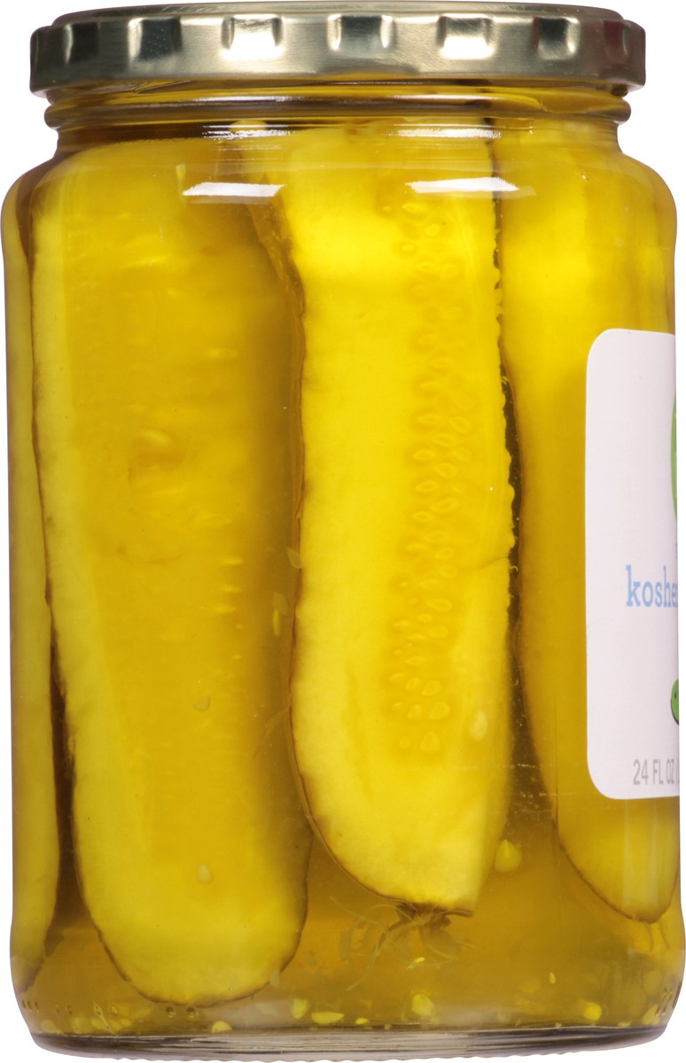 slide 8 of 18, That's Smart! Fresh Pack Kosher Dill Spears Pickles 24 fl oz, 24 fl oz