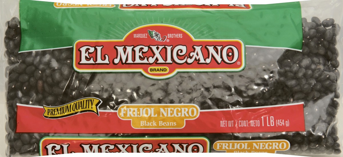 slide 4 of 5, El Mexicano Black Beans 1 lb, 1 lb