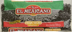 El Mexicano Black Beans 1 lb