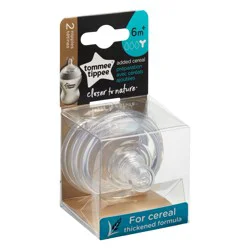 Tommee Tippee Closer To Nature Added Cereal Nipple