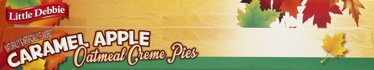 slide 2 of 4, Little Debbie Caramel Apple Oatmeal Cream Pie, 8 ct