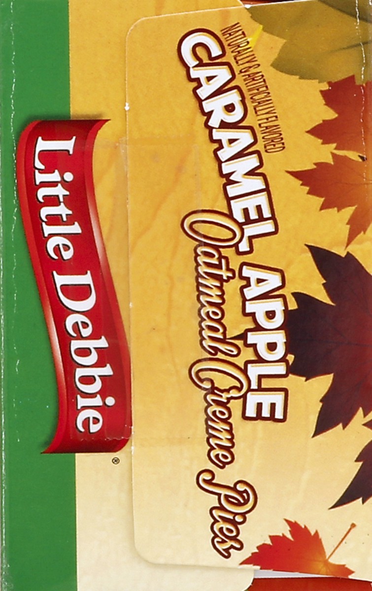 slide 3 of 4, Little Debbie Caramel Apple Oatmeal Cream Pie, 8 ct