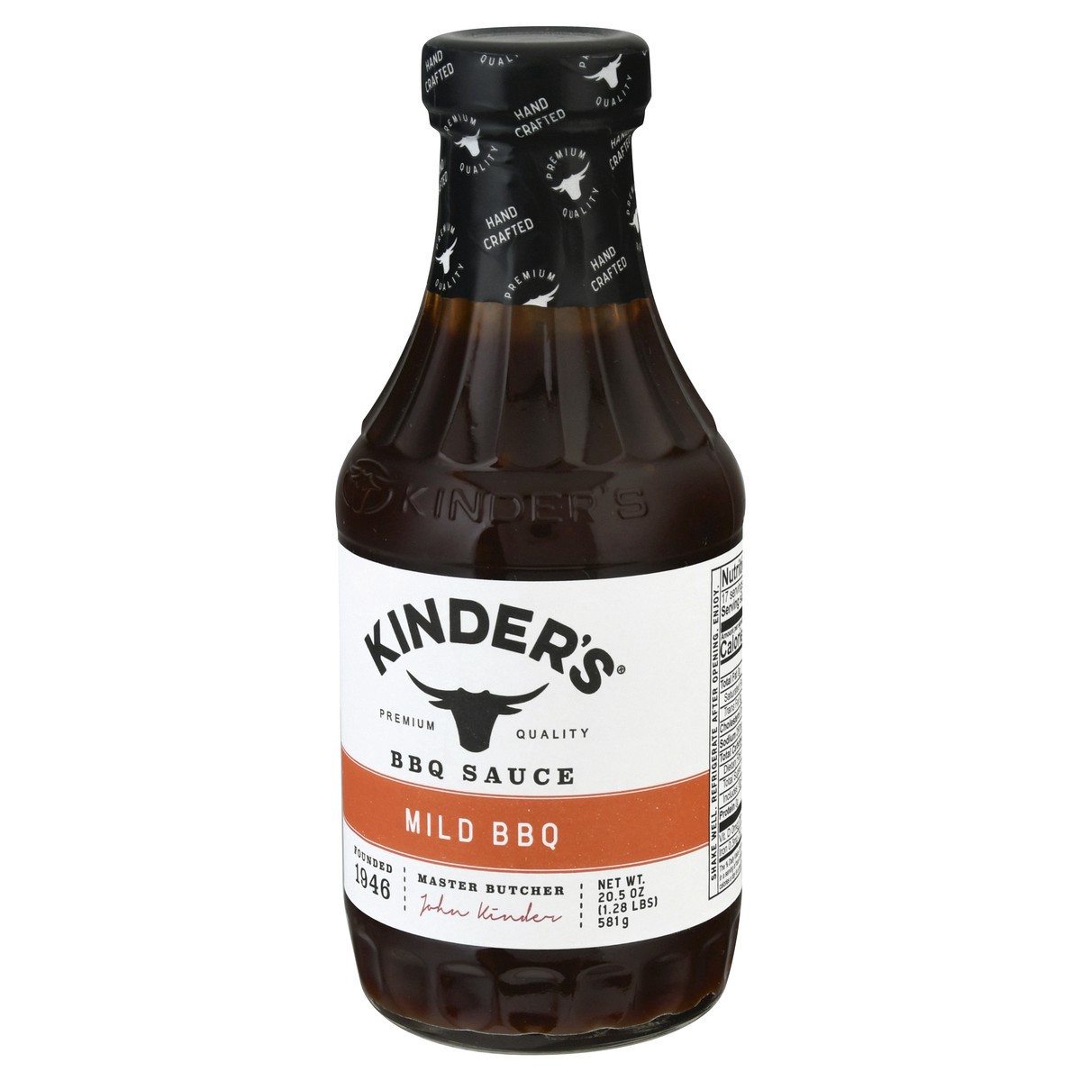 slide 3 of 9, Kinder's Kinder’s Mild Barbecue Sauce - 20.5 Oz, 20.5 oz