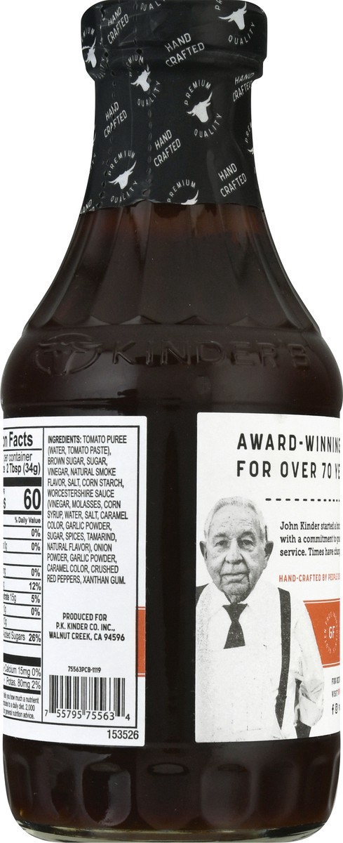 slide 4 of 9, Kinder's Kinder’s Mild Barbecue Sauce - 20.5 Oz, 20.5 oz