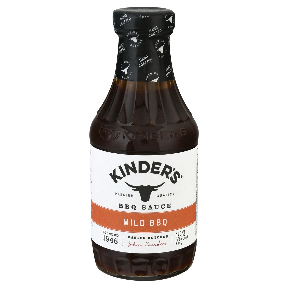 slide 1 of 9, Kinder's Kinder’s Mild Barbecue Sauce - 20.5 Oz, 20.5 oz