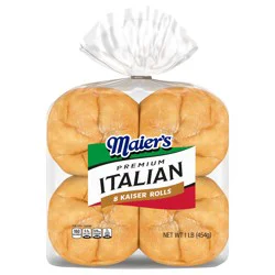Maier's Premium Italian Kaiser Rolls, 8 count, 16 oz