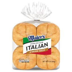 Maier's Premium Italian Kaiser Rolls, 8 count, 16 oz