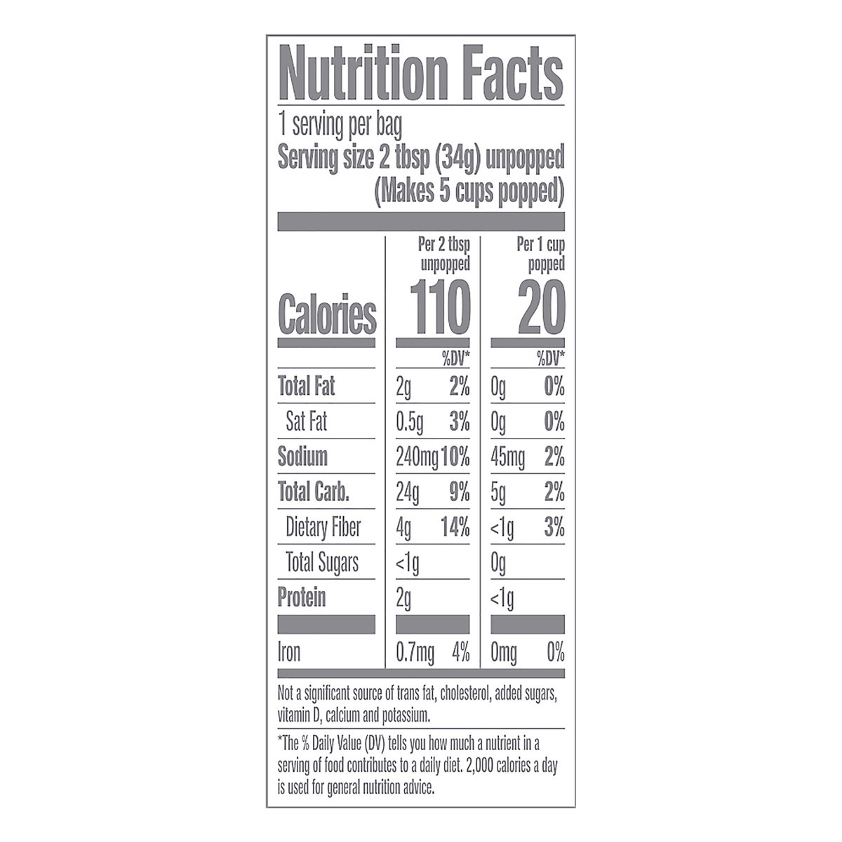 slide 5 of 11, Jolly Time Healthy Pop 100's Butter & Salt Microwave Popcorn 10 ea, 12 oz