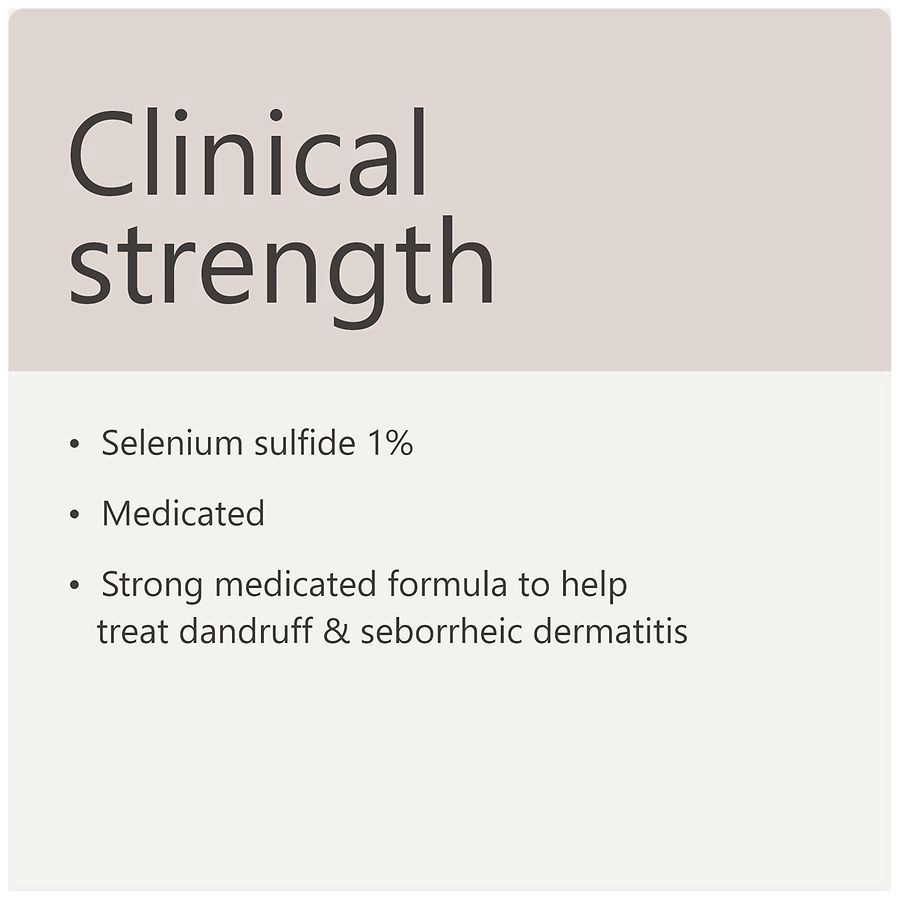 slide 5 of 5, Walgreens Clinical Strength Dandruff Shampoo, 13.5 fl oz