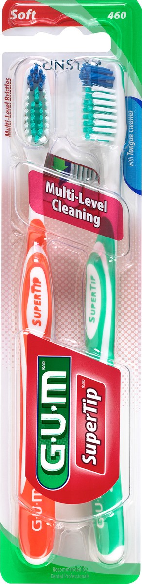 slide 2 of 3, Butler Value Pack Toothbrush Soft, 2 ct