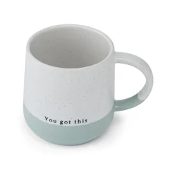 Pfaltzgraff Mug Colorbreak Mint You Got This 17oz