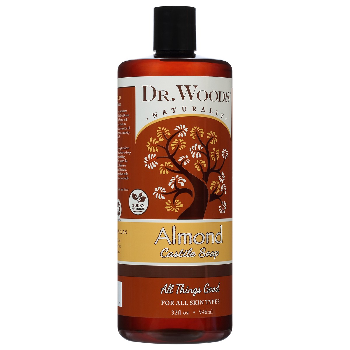 slide 5 of 10, Dr. Woods Almond Castile Soap 32 fl oz, 32 fl oz