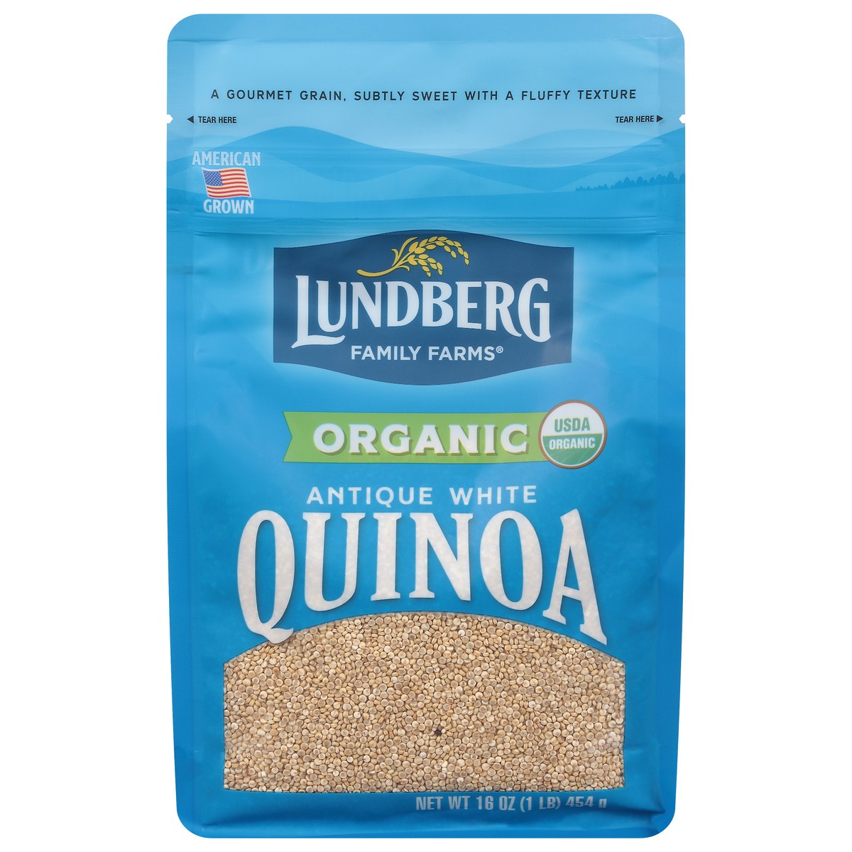 slide 1 of 11, Lundberg Organic Antique White Quinoa, 1 lb